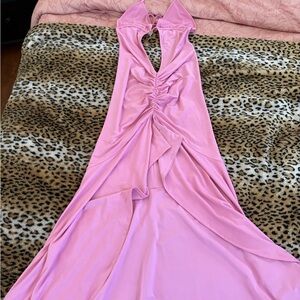 I.AM.GIA Pink Backless Dress